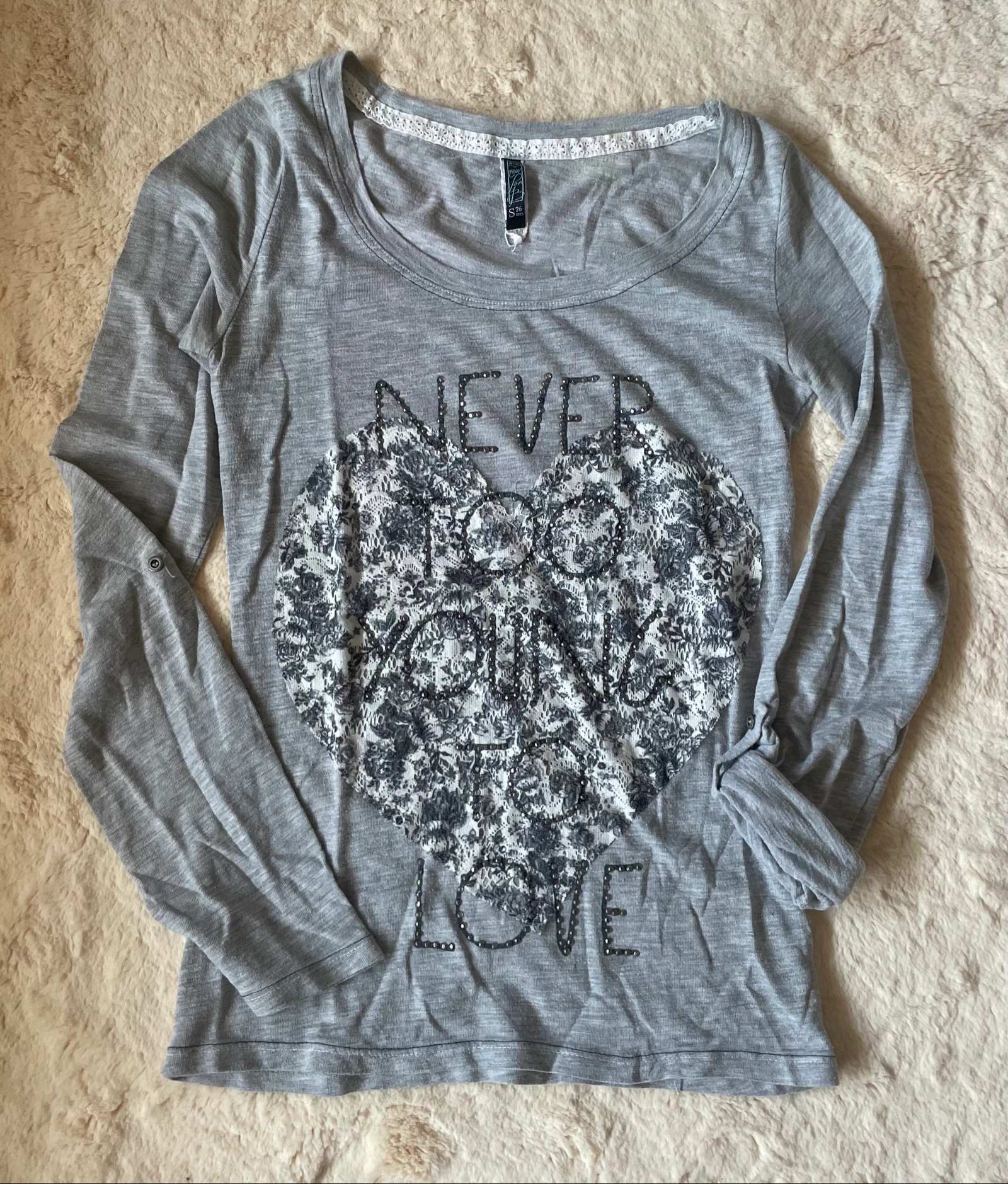 Camiseta gris BSK – Talla S